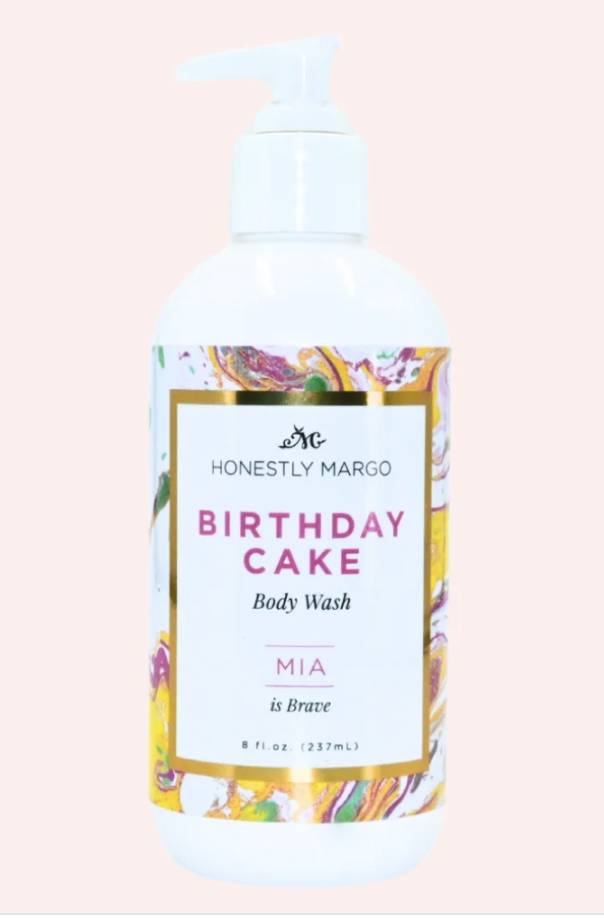 Birthday Cake Body Wash Mia 8oz