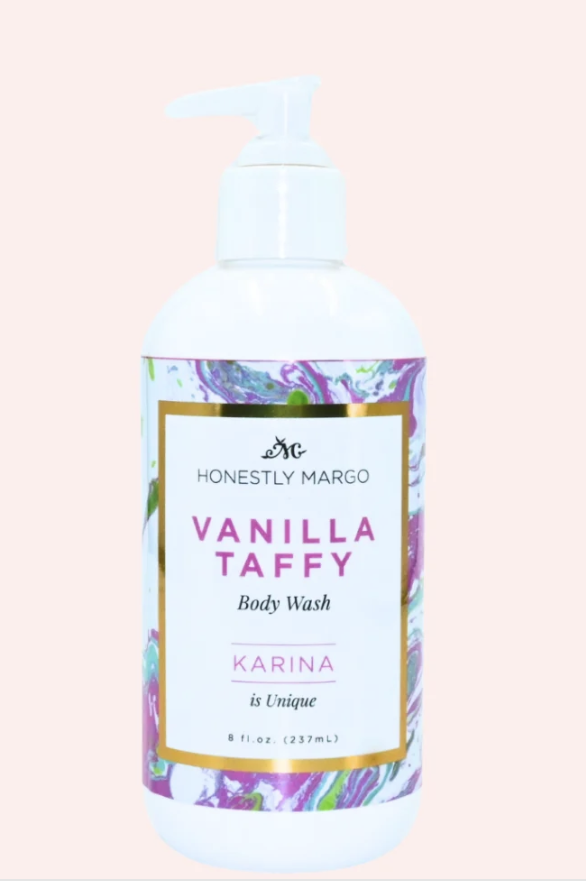 Vanilla Taffy Body Wash Karina 8oz