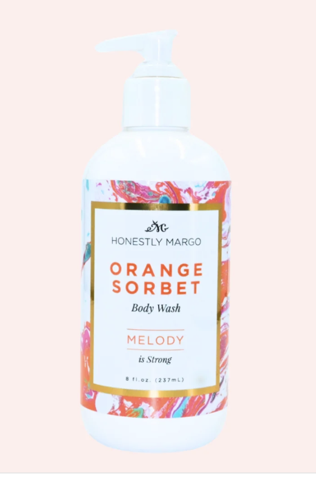 Orange Sorbet Body Wash Melody 8oz