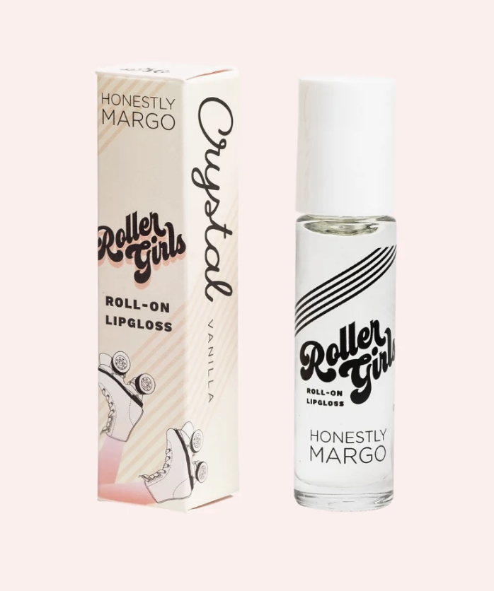 Roller Girls Roll-On Lip Gloss Crystal Vanilla