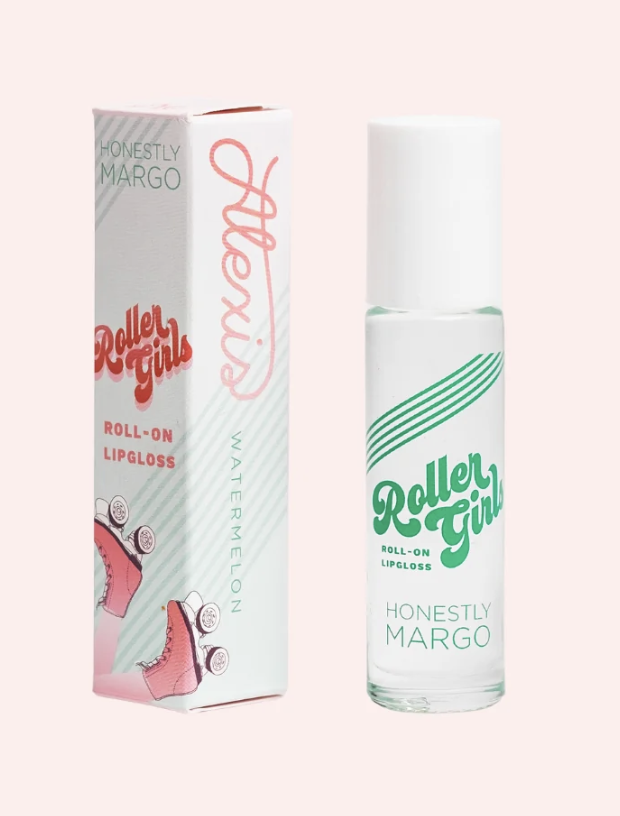 Roller Girls Roll-On Lip Gloss Alexis Watermelon