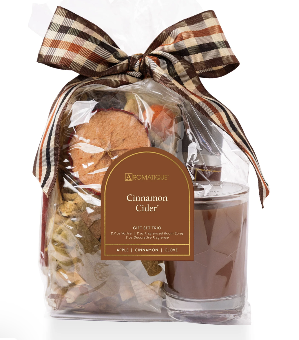 Cinnamon Cider Gift Trio Set
