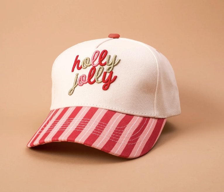 Holly Jolly Classic Canvas Hat