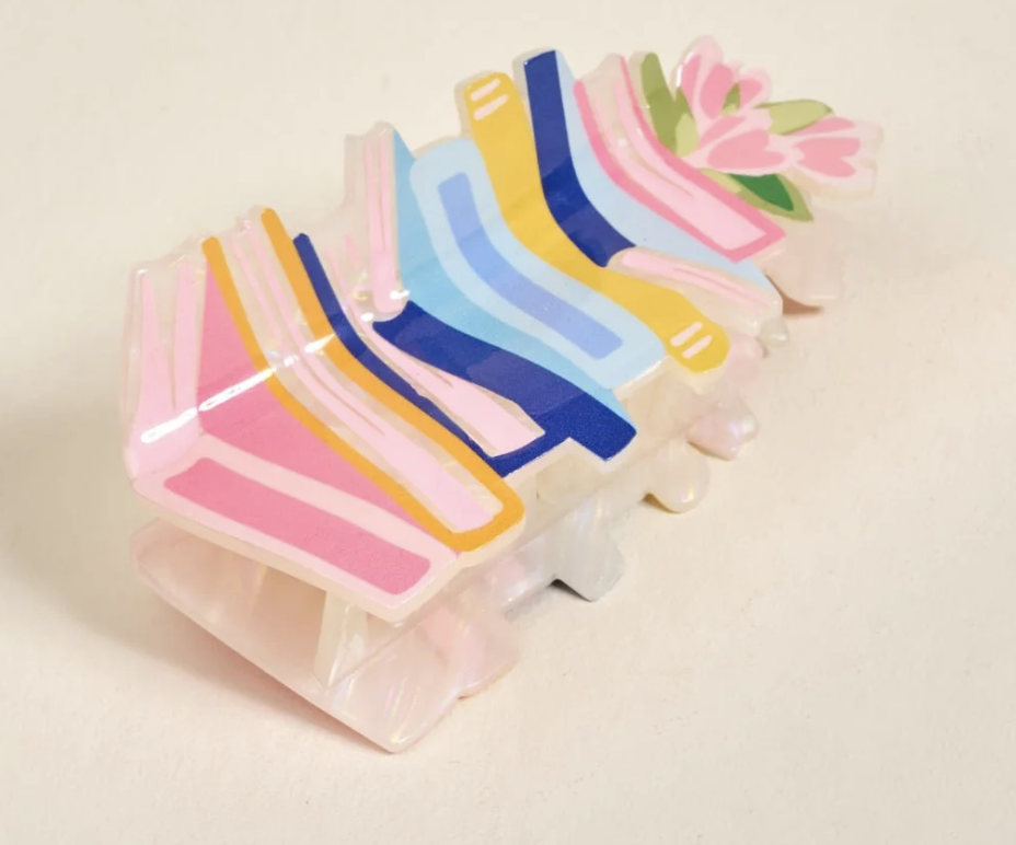 Book Nook Shape Up Claw Clip