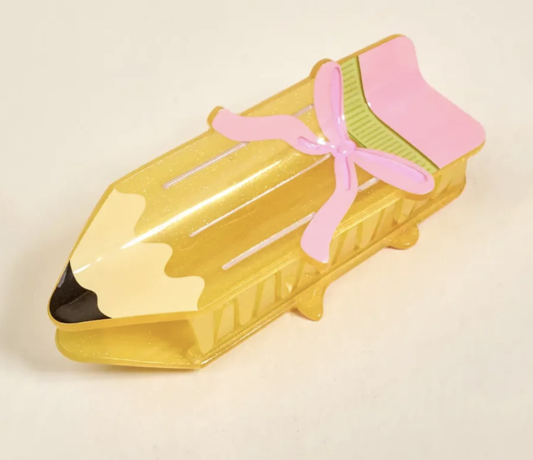 Pencil Me In Shape Up Claw Clip