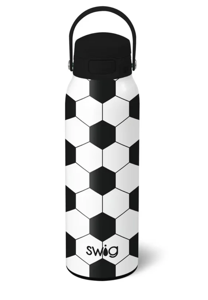 Soccer Leakproof EZ Fill Bottle 18oz Swig