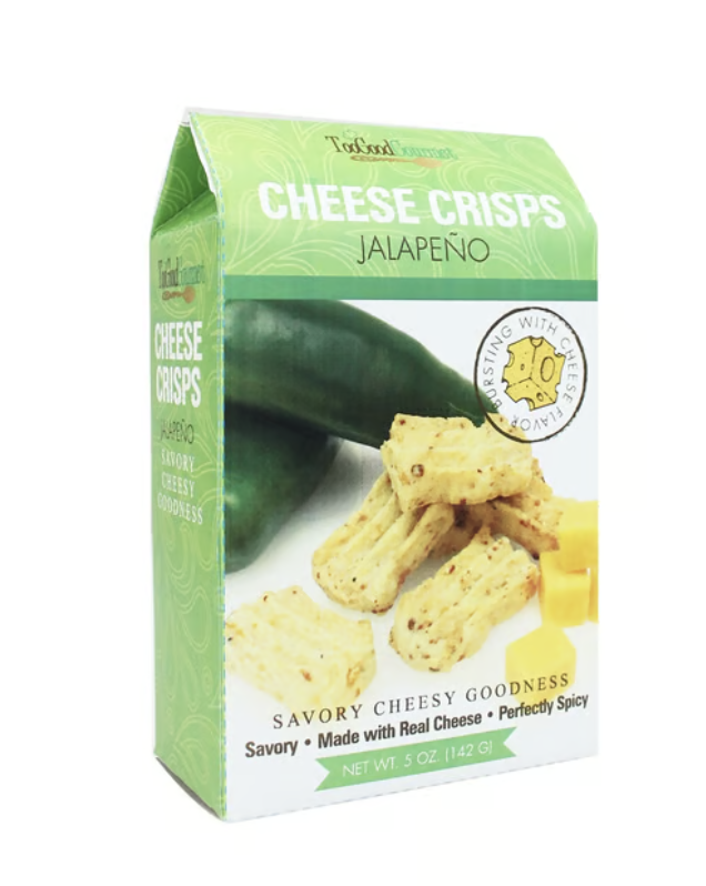 Cheese Crisp Jalapeno Too Good Gourmet