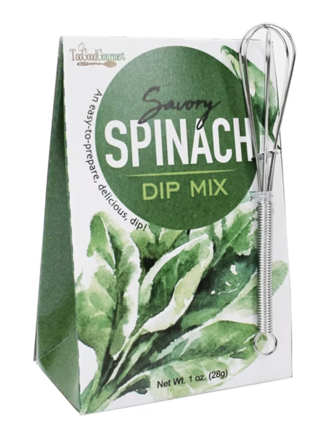 Savory Spinach Dip Mix Too Good Gourmet