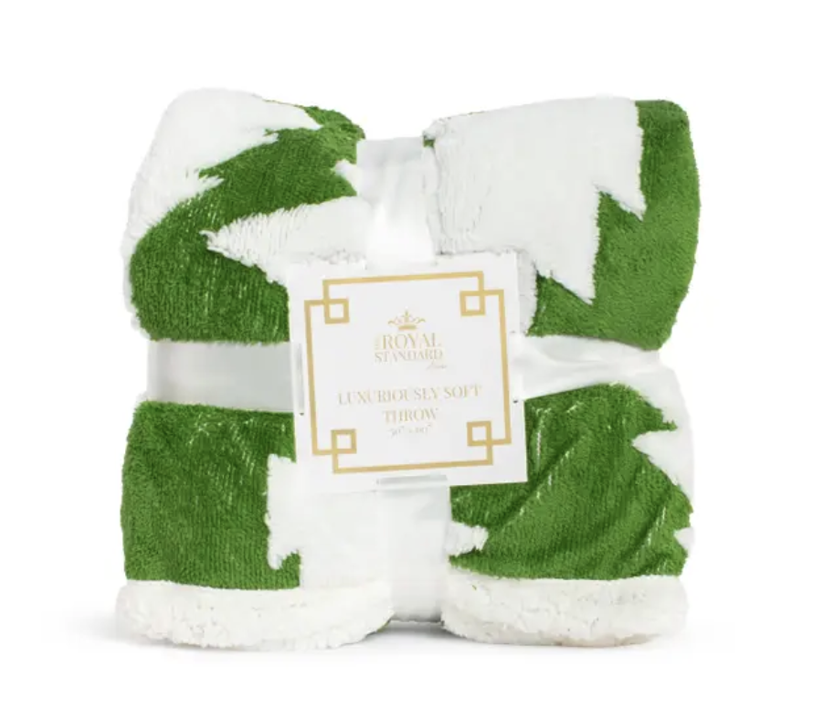 Jolly Tree Throw Blanket 50x60