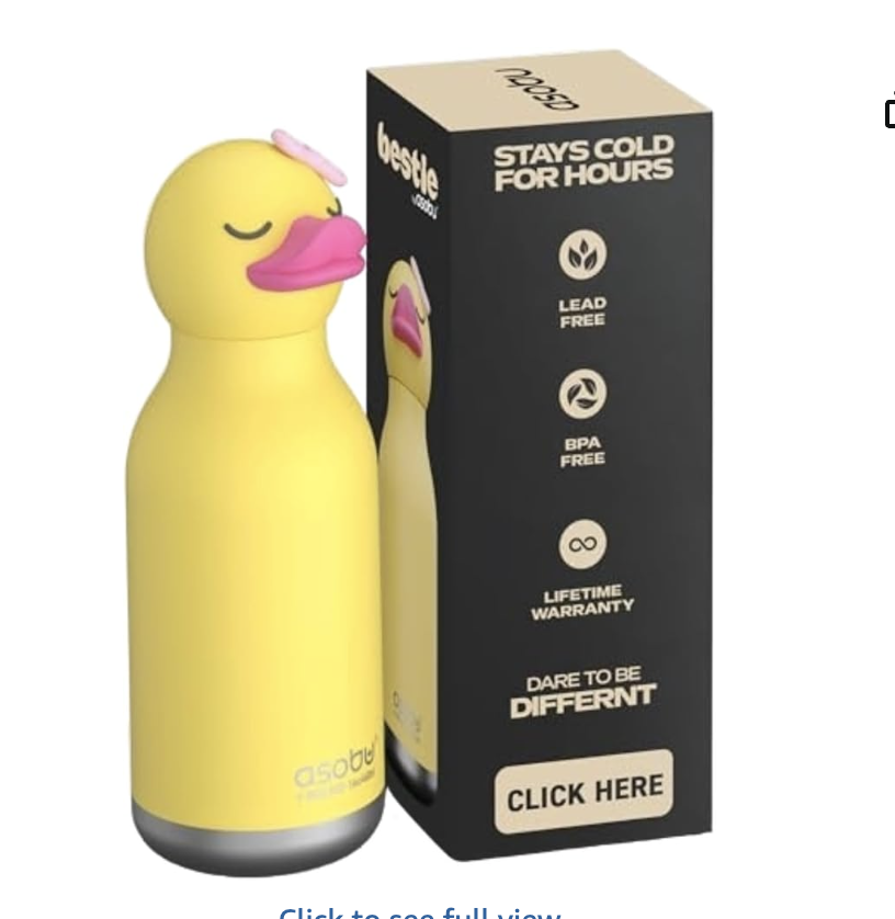 Ducky Bestie Water Bottle Asobu