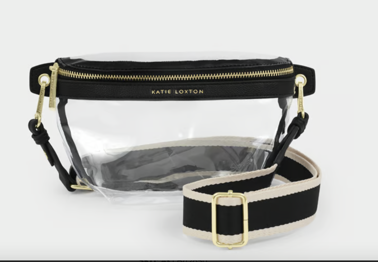 Stadium Belt Bag Black/Clear
