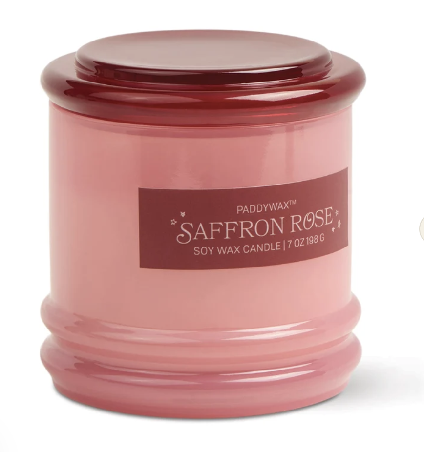 Saffron Rose Candle 7oz