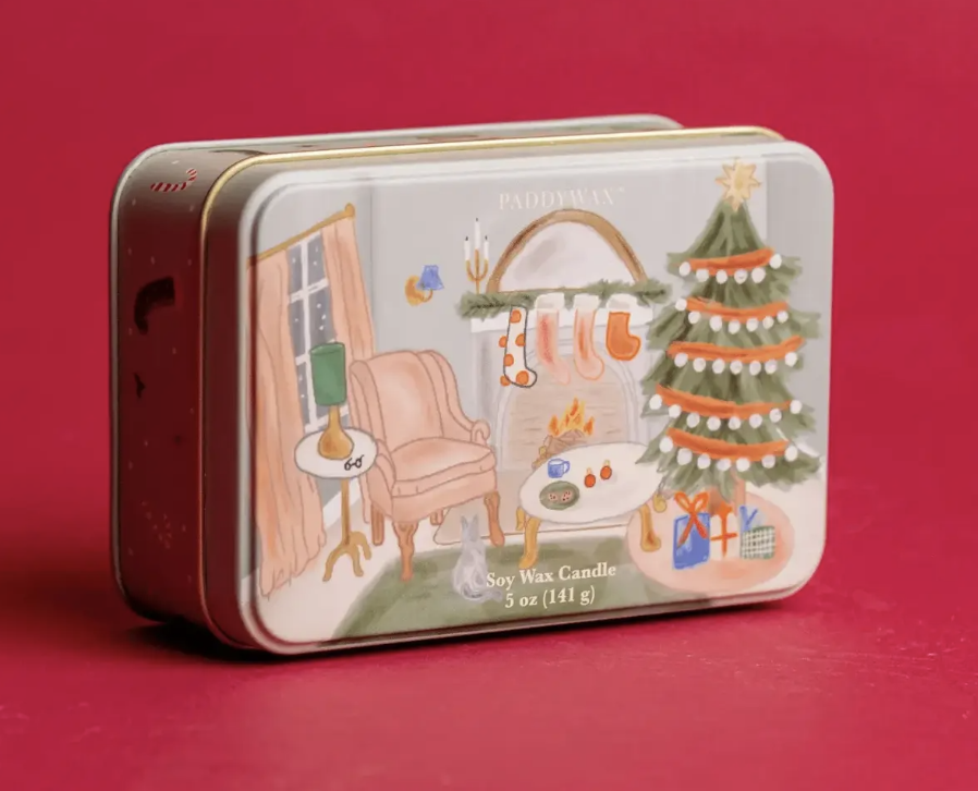 Holiday Tin Living Room Persimmon & Chestnut