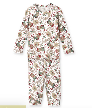 Holiday Hoedown Kids LS Pajama Set
