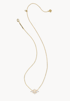 Abbie Crystal Pendant Nickel Gold Neutral Mix