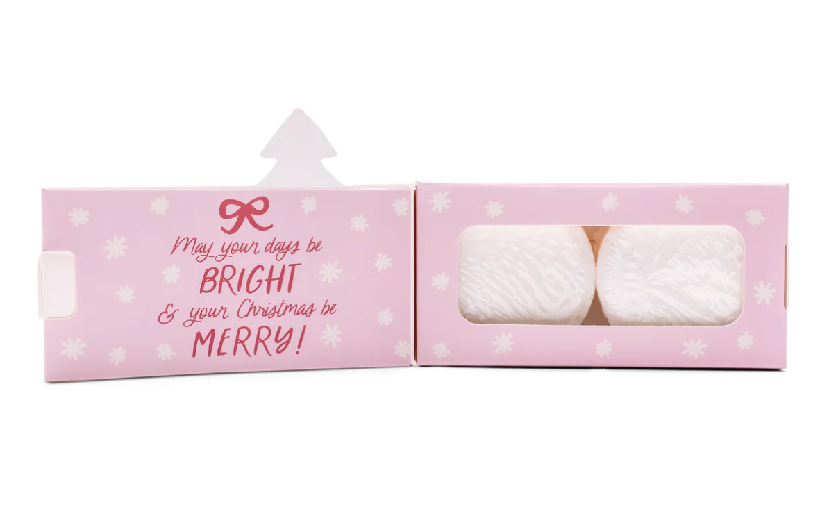 Christmas Tree Shower Steamer Gift Set Joy To the World