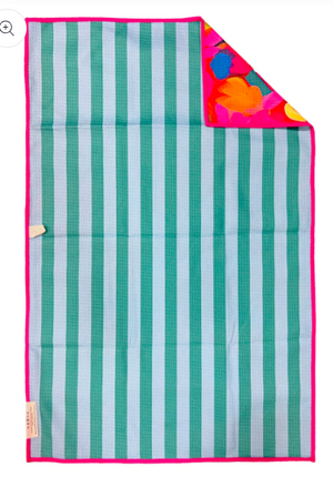 Etching Reversible Hand Towel