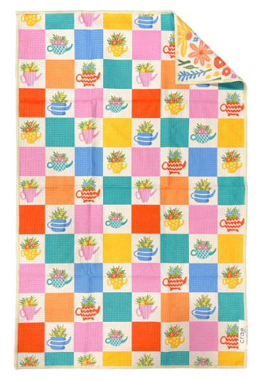 Tea Garden Reversible Hand Towel