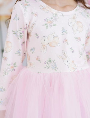 Bunny Bliss LS TuTu Dress