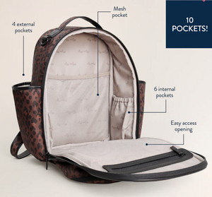 Itzy Mini Plus Leopard Diaper Bag