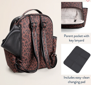Itzy Mini Plus Leopard Diaper Bag