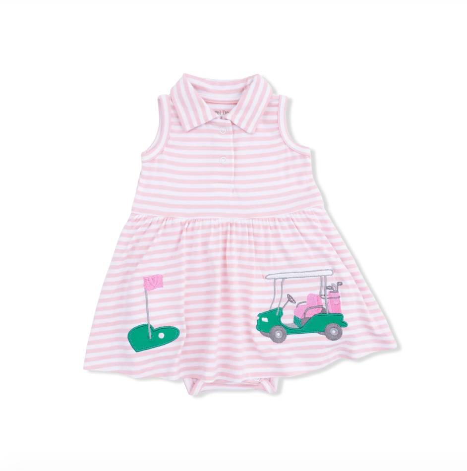 Polo Tennis Dress Striped Golf