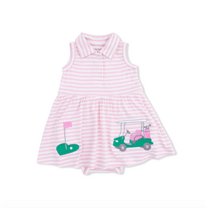 Polo Tennis Dress Striped Golf