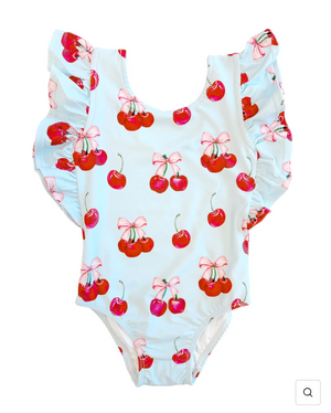 Alice 1 Piece Ruffled Swimsuit
