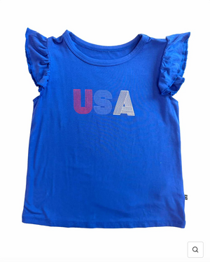 Franklin Flutter Sleeve Top USA