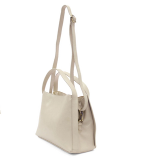 Linen Grace Satchel Crossbody