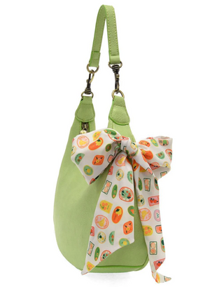Sour Apple Farmers Market Scarf Convertible Crossbody
