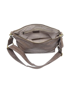 Shiitake Leen Seamed Crossbody