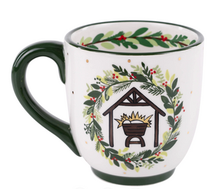 Oh Come Let Us Adore Him Mug
