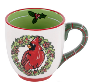 Love, Hope & Peace Cardinal Bird Mug
