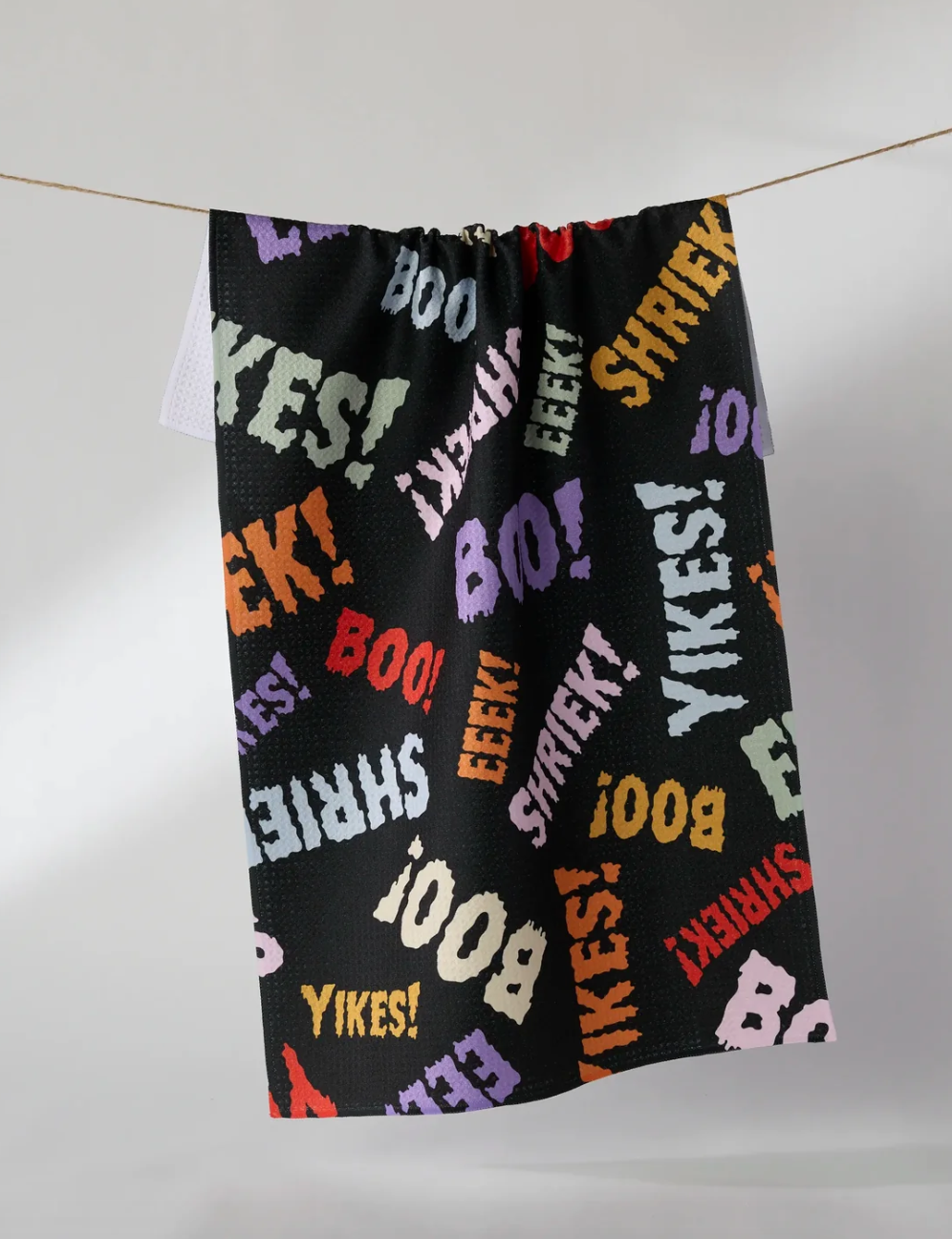 Word Fright Kitchen Tea Towel