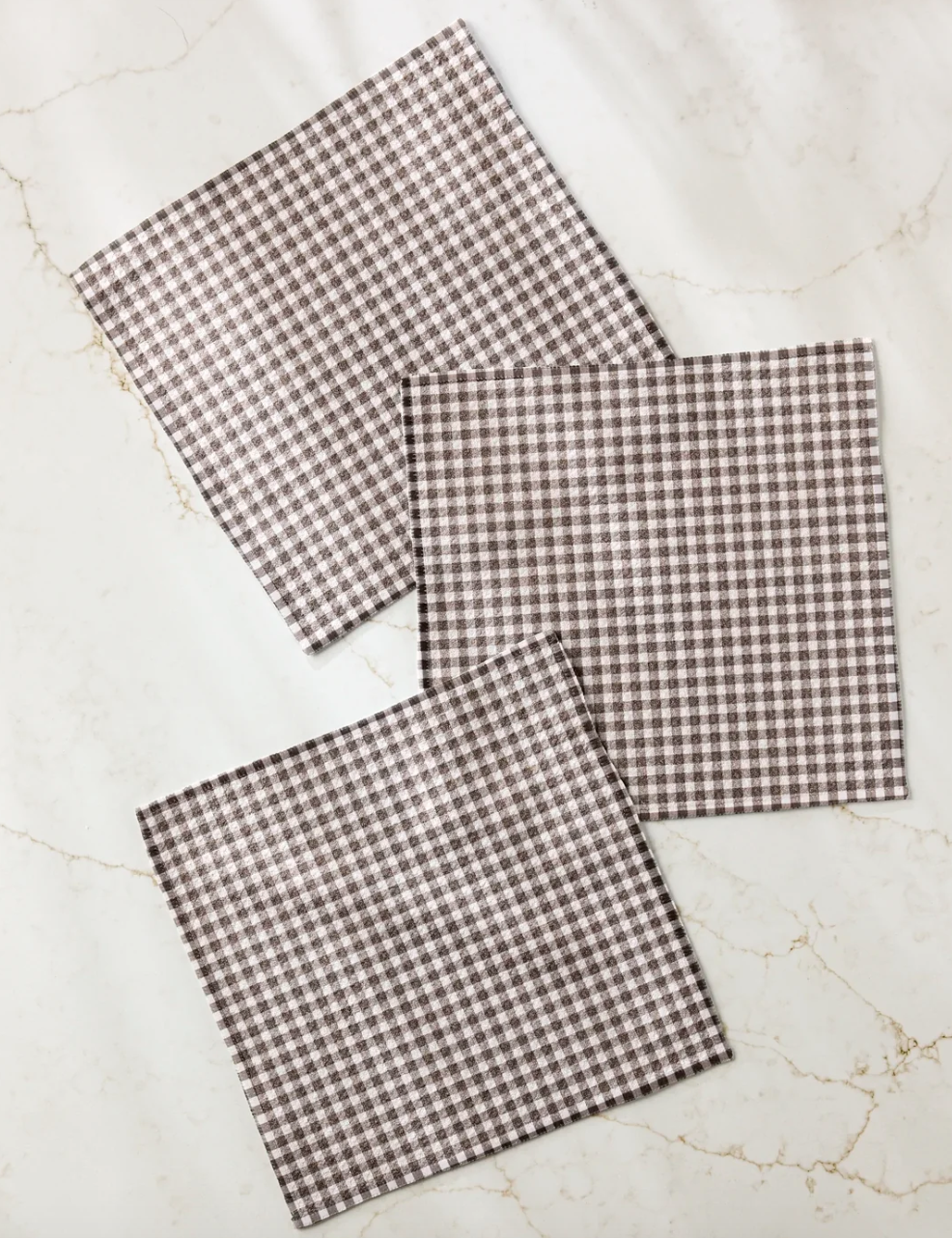 Whidbey Check Dishcloth