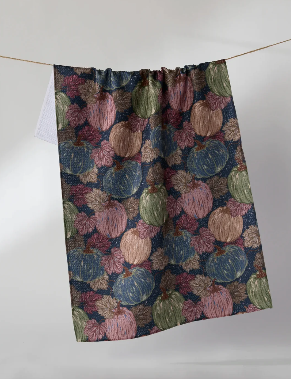 Harvest Moon Dark Kitchen Tea Towel