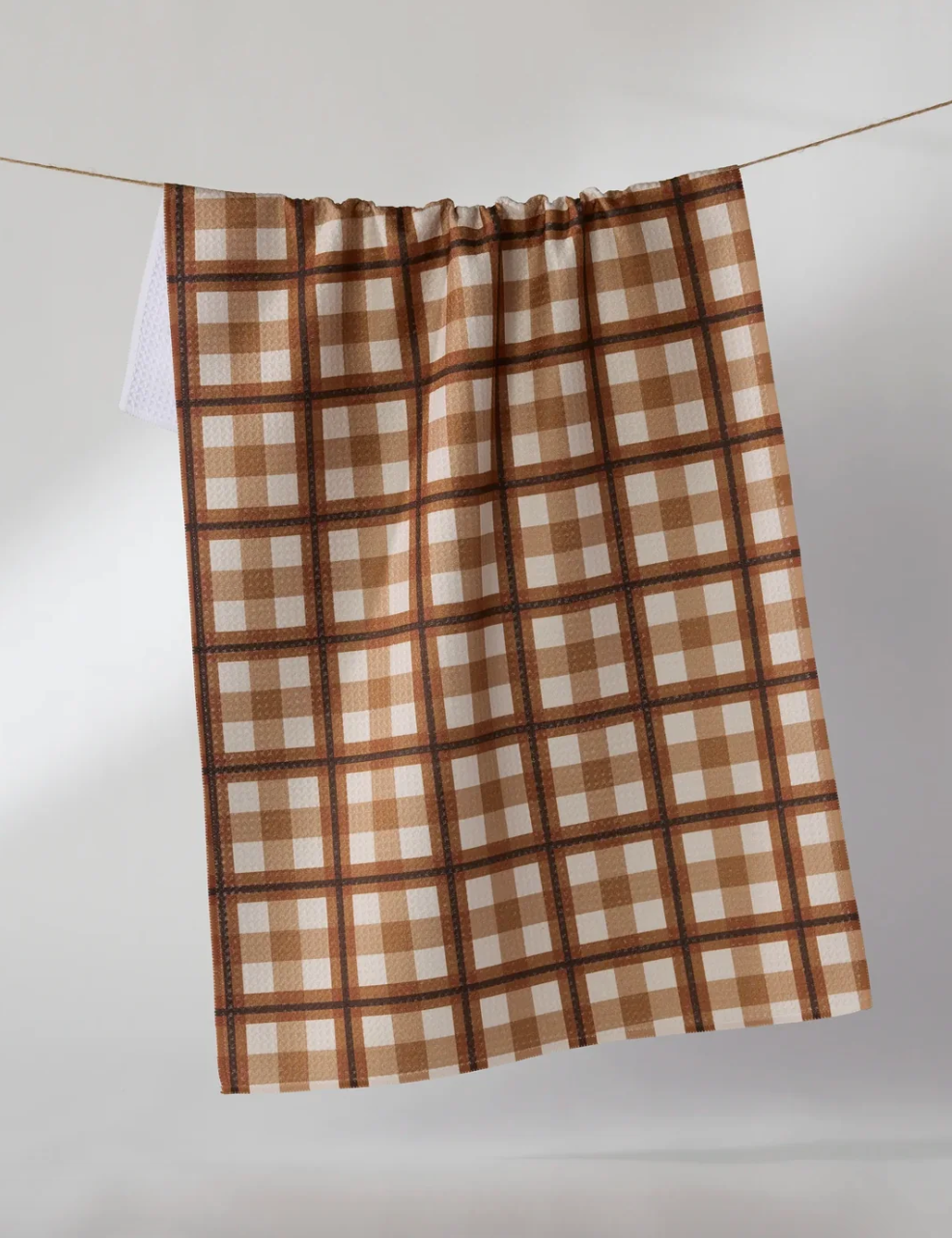 Rich Cocoa Kitchen Tea Towel