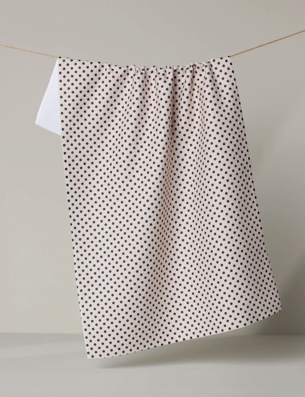 Saddle Off White Kitchen Tea Towel