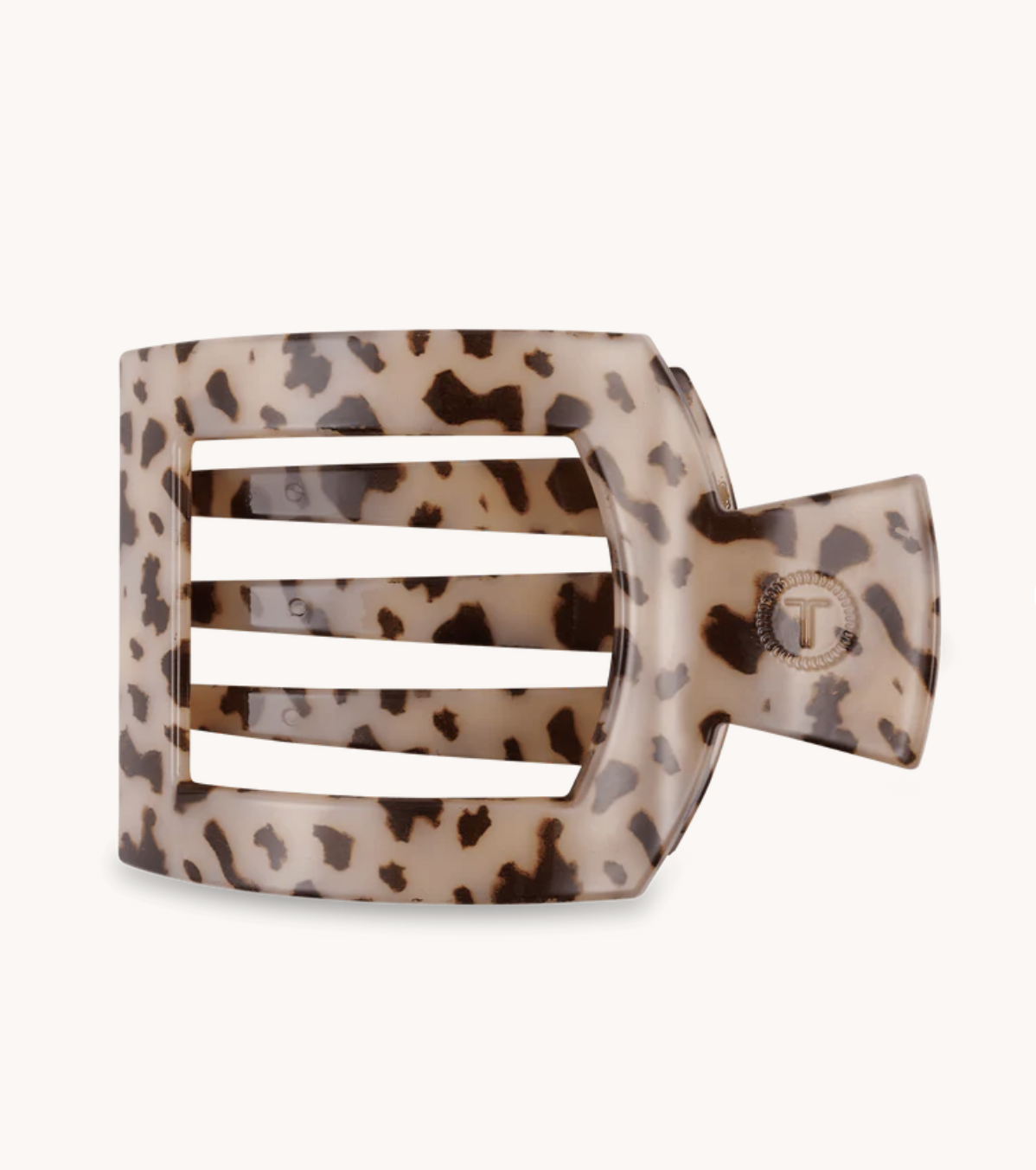 Blonde Large Large Flat Square Hair Clip