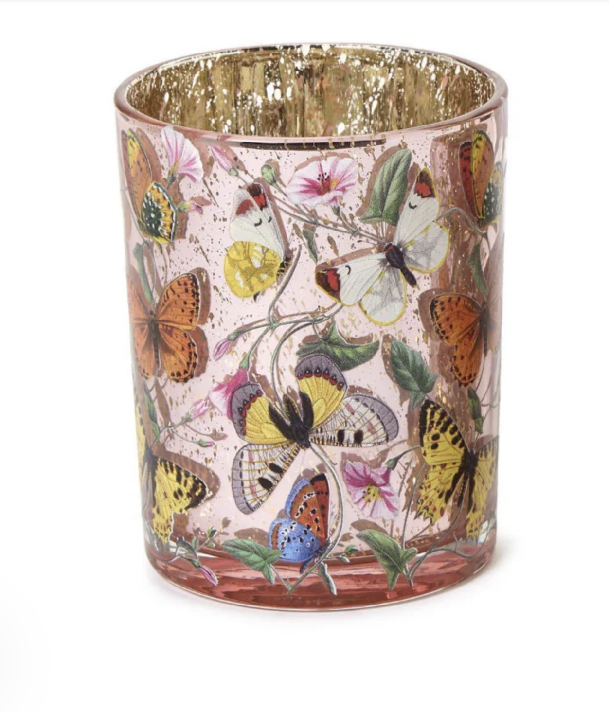 Butterfly Silhouette Tealight Candle Holder Large