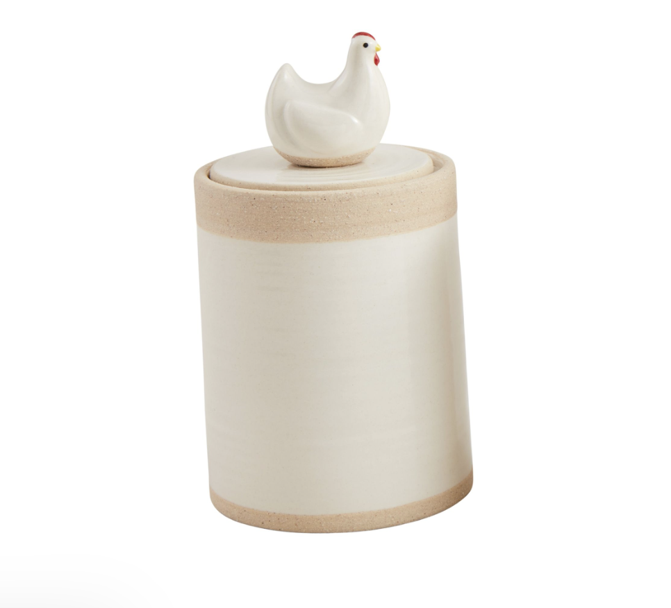 Hen Farm Animal Icon Canister