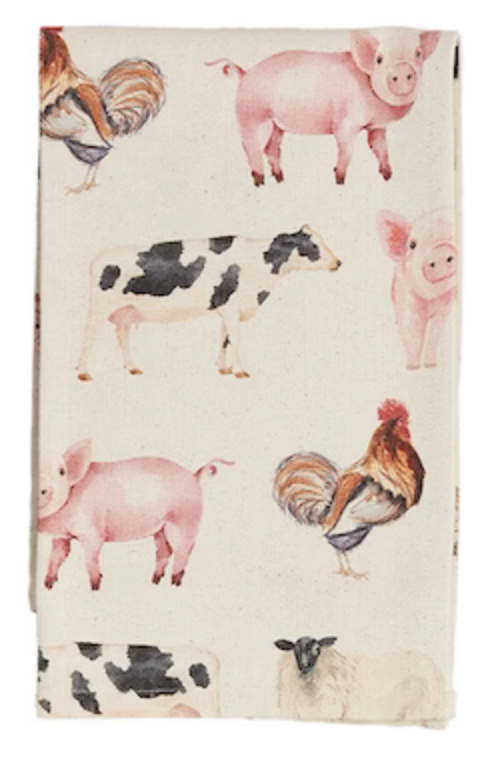 Farm Animal Towel