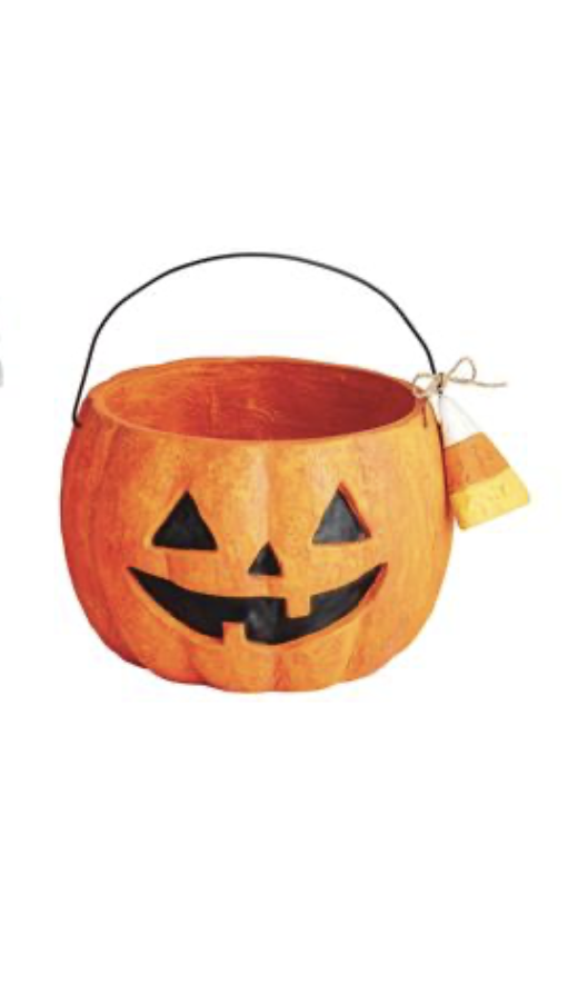 Small Jack O Lantern Treat Bucket