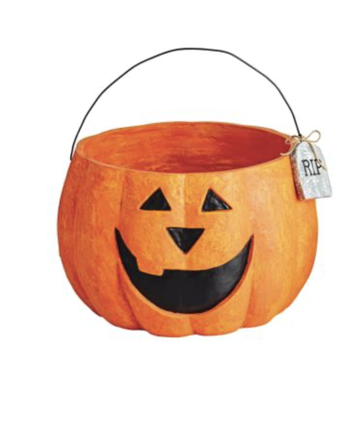 Large Jack O Lantern Treat Bucket