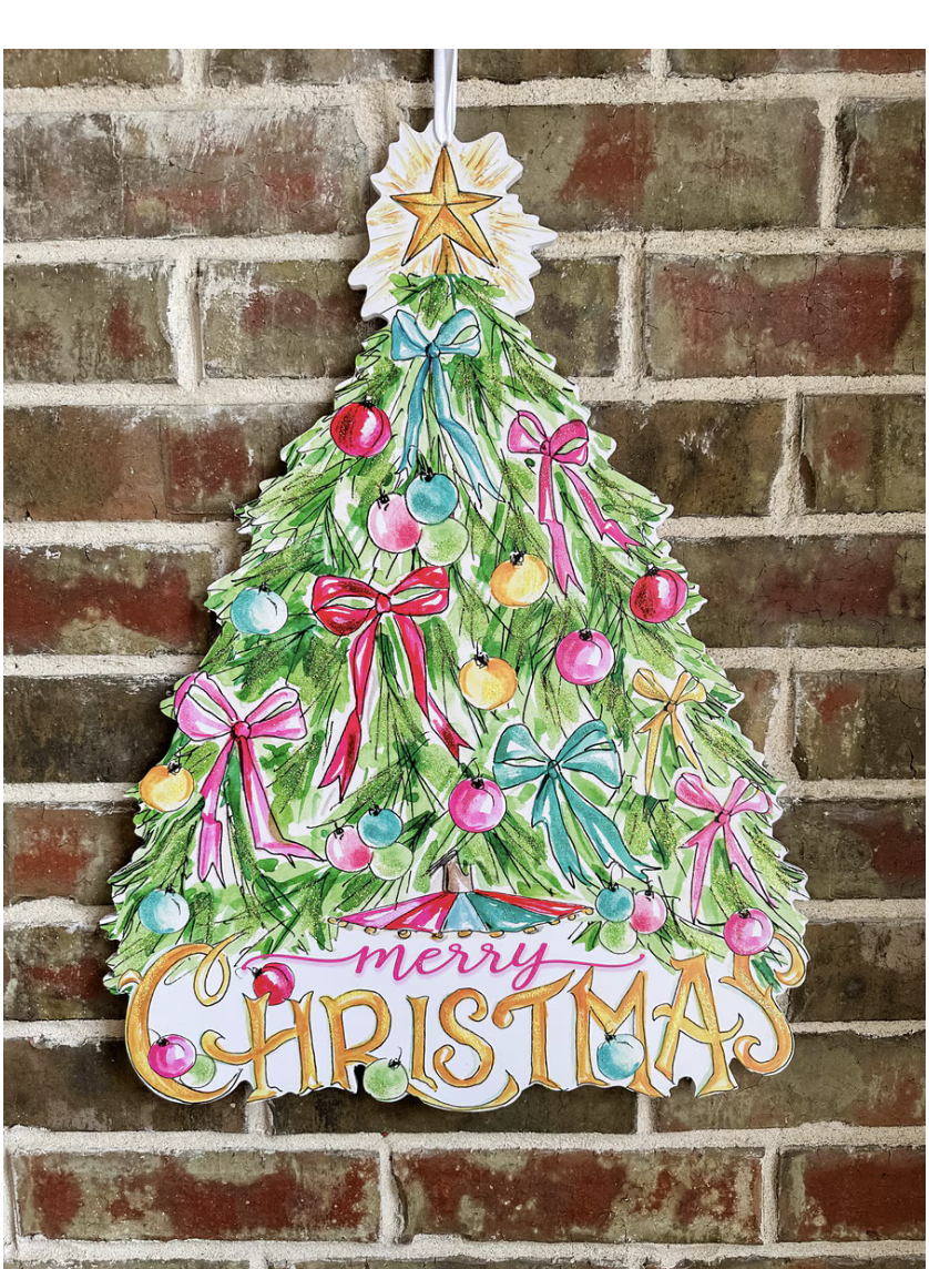 Becks Vintage Tree Door Hanger