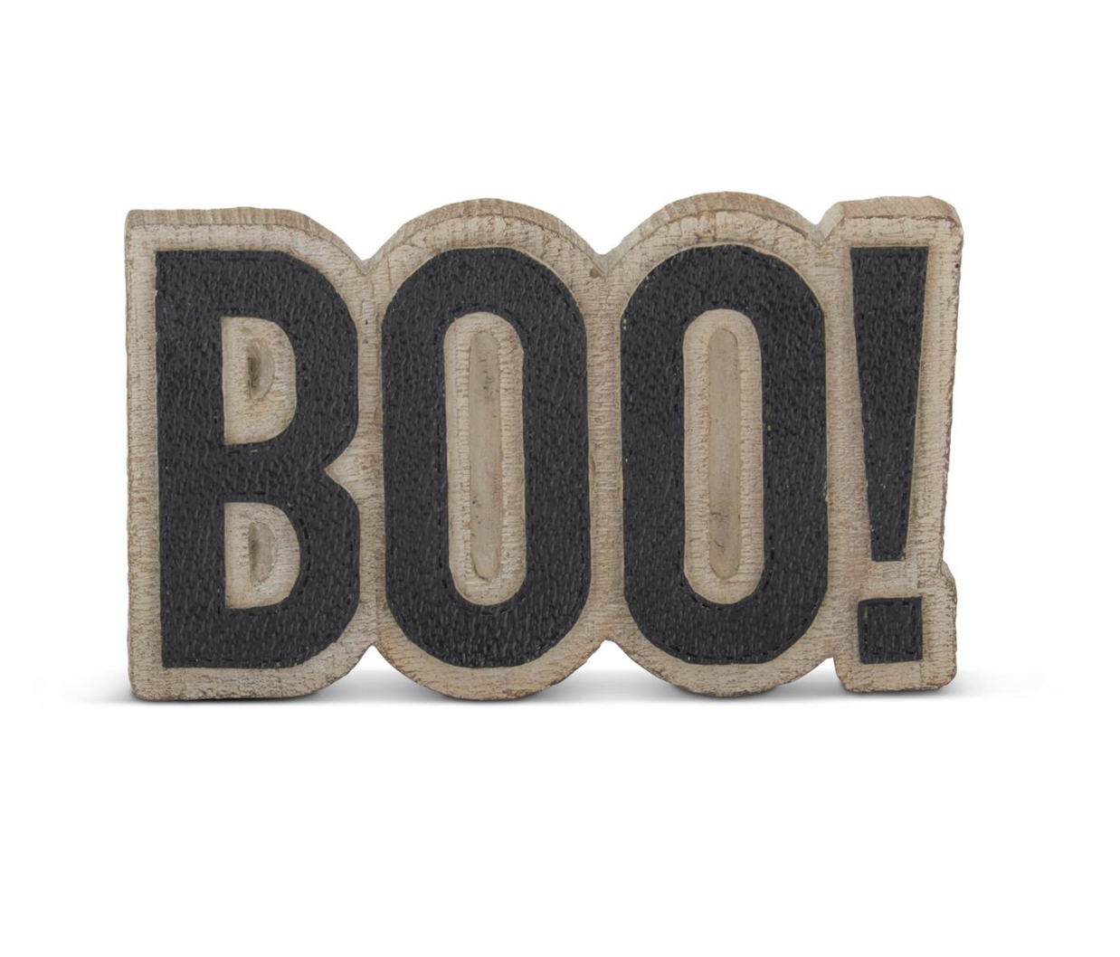 6" Boo Cutout Tabletop Sign