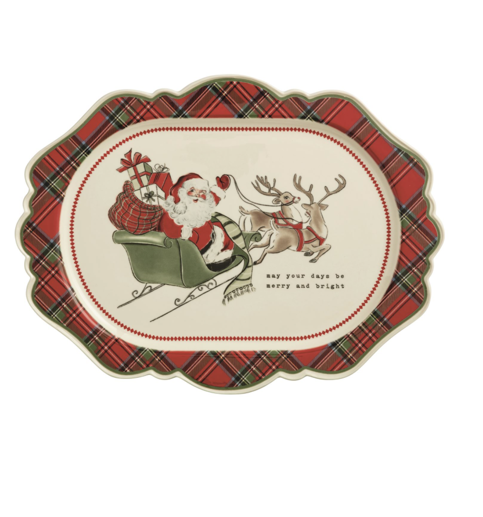 16" Classic Tartan Platter