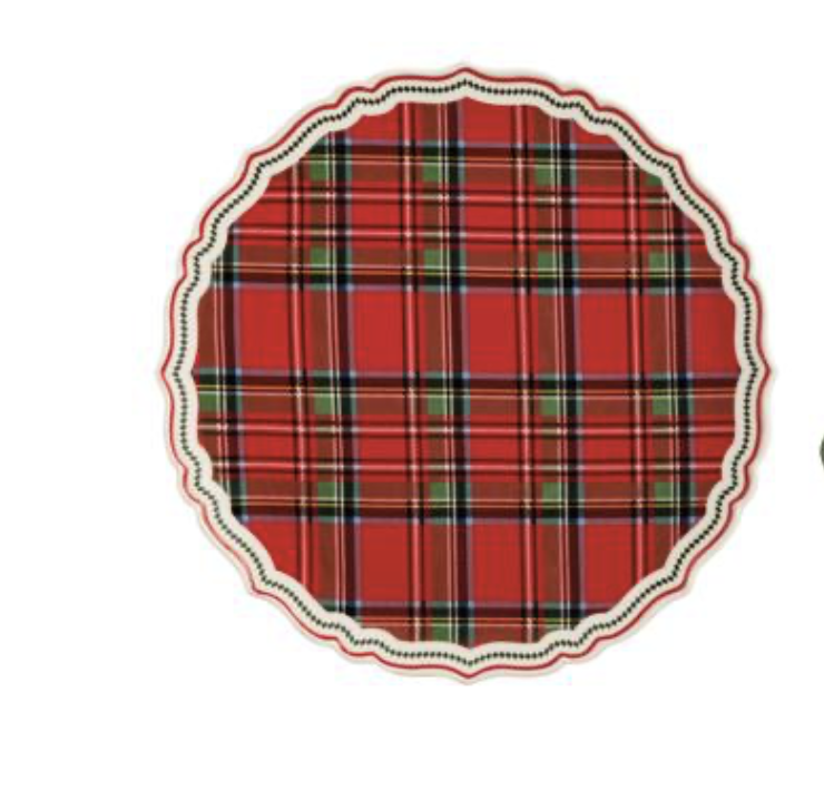 13" Tartan Platter