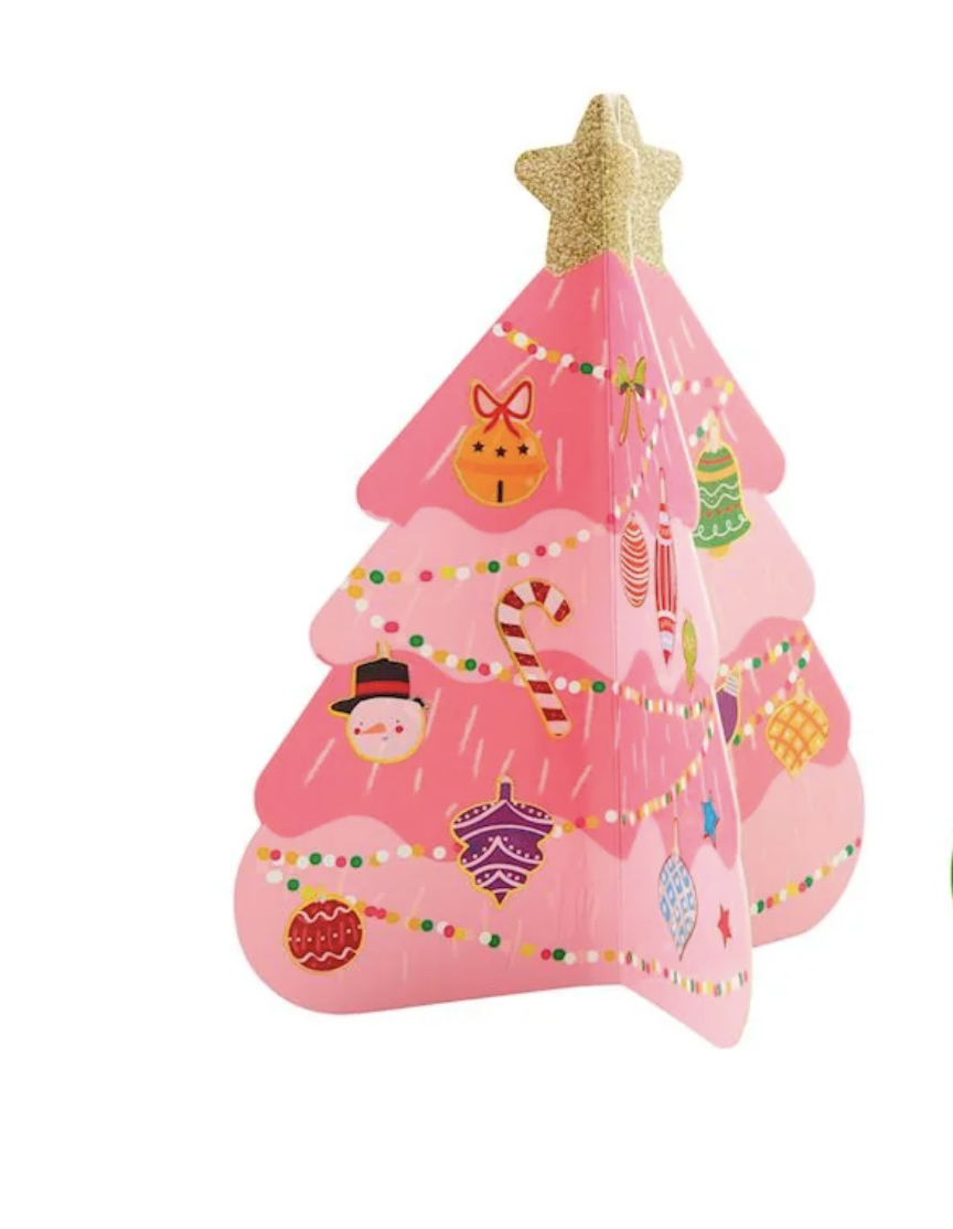 Pink Tree Sticker Book
